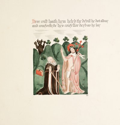 Ms. New Coll 380, f42r. Le antichità della Cattedrale di Santa Maria, Carlisle, disegnate da Robert Carlile, 1795 da Robert Carlile